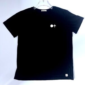 Marine Layer Graphic Tee T-Shirt Top Short Sleeve CircleUp Black Size Small